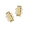 John Bead 15mm Tube Slide Clasp with 2-Strand Beadwork Pendants